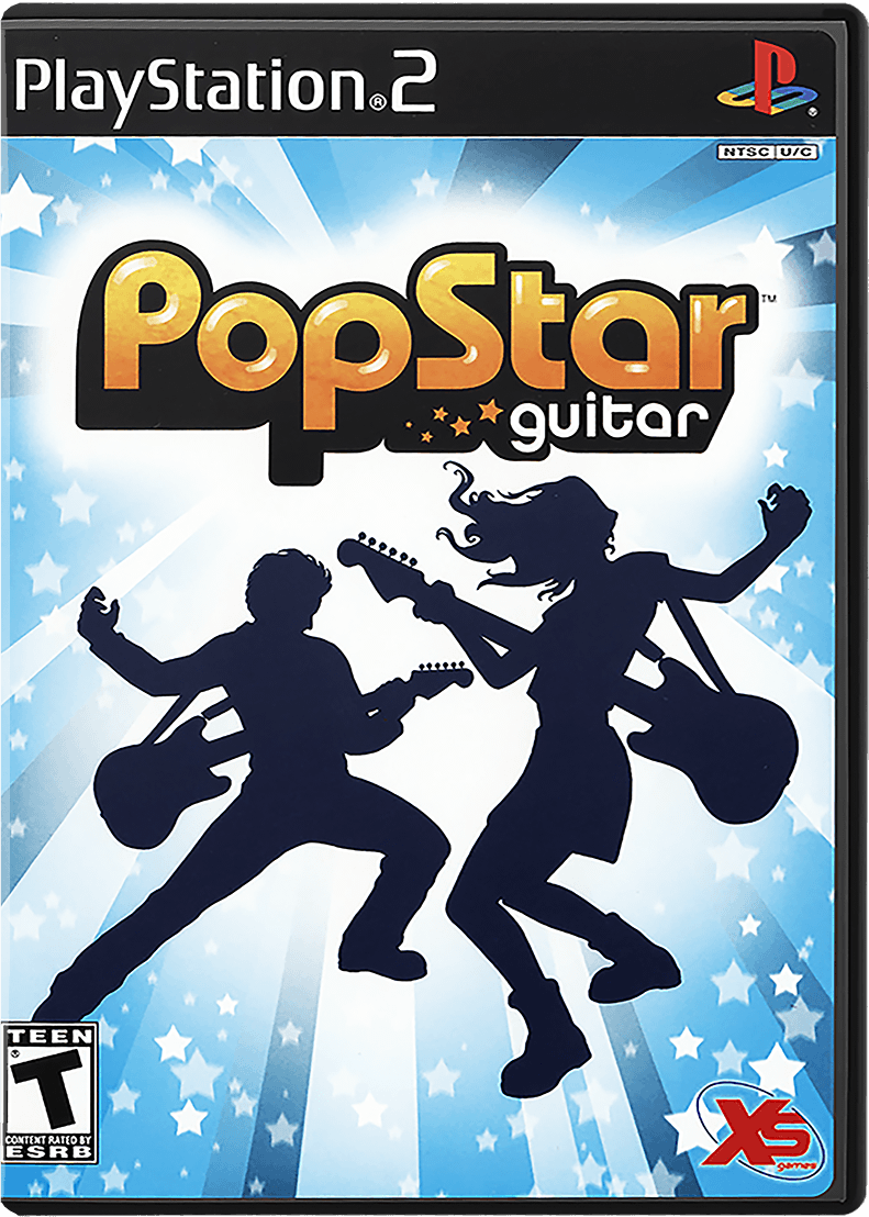 PopStar Guitar box art for Playstation 2